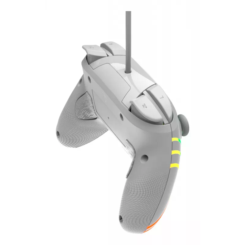 Controller da gaming RGB con filo Turtle Beach Afterglow Wave grigio – USB-C, cavo 3 m, per Nintendo Switch / Switch 2 / Switch OLED