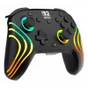 Controller da gaming RGB senza fili Turtle Beach Afterglow Wave nero per Nintendo Switch 2 — Bluetooth/USB-C, batteria ricaricabile integrata 20 h, cavo 3 m