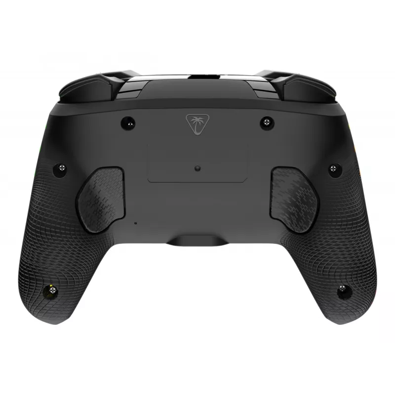 Controller da gaming RGB senza fili Turtle Beach Afterglow Wave nero per Nintendo Switch 2 — Bluetooth/USB-C, batteria ricaricabile integrata 20 h, cavo 3 m