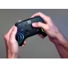 Controller da gaming RGB senza fili Turtle Beach Afterglow Wave nero per Nintendo Switch 2 — Bluetooth/USB-C, batteria ricaricabile integrata 20 h, cavo 3 m