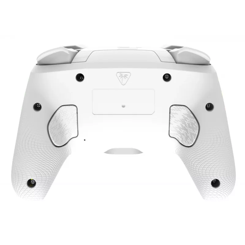 Controller da gaming RGB senza fili Turtle Beach Afterglow Wave bianco per Nintendo Switch 2, Bluetooth/USB-C, batteria ricaricabile integrata 20 h, cavo 3 m