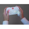 Controller da gaming RGB senza fili Turtle Beach Afterglow Wave bianco per Nintendo Switch 2, Bluetooth/USB-C, batteria ricaricabile integrata 20 h, cavo 3 m