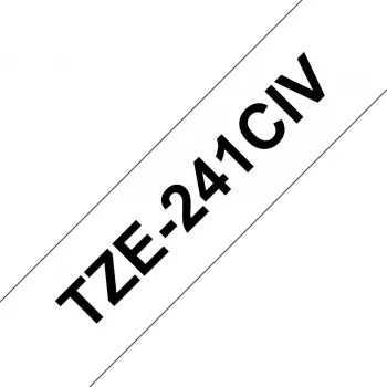 Brother TZE-241CIV nastro per etichettatura TZ