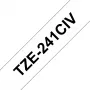Brother TZE-241CIV nastro per etichettatura TZ
