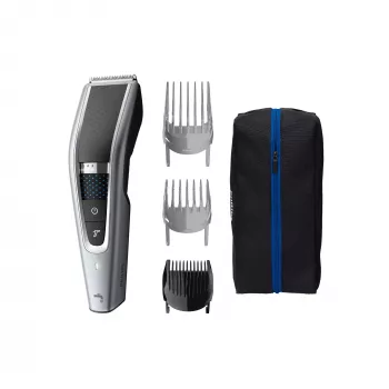 Rifinitore per capelli Philips 5000 Series HC5630/15 – senza fili, 28 impostazioni di lunghezza (0,5 mm–28 mm), 90 min di autonomia, lame in acciaio inox