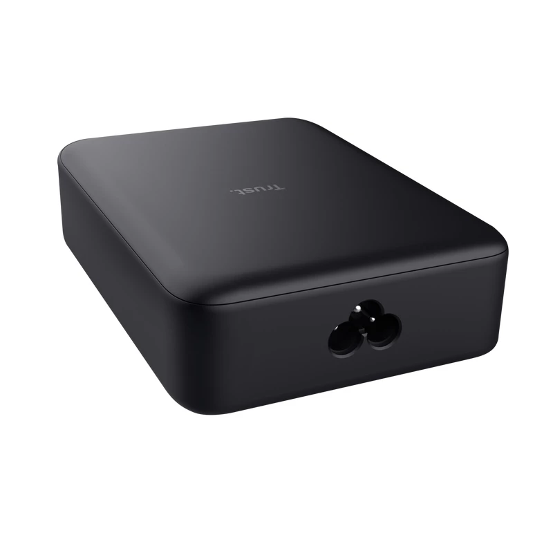 Caricabatterie AC Trust Maxo nero 20 V 4 USB Type-C ricarica rapida