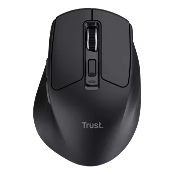 TRUST Niven mouse da ufficio senza fili per destrimani, RF + Bluetooth, 3200 DPI