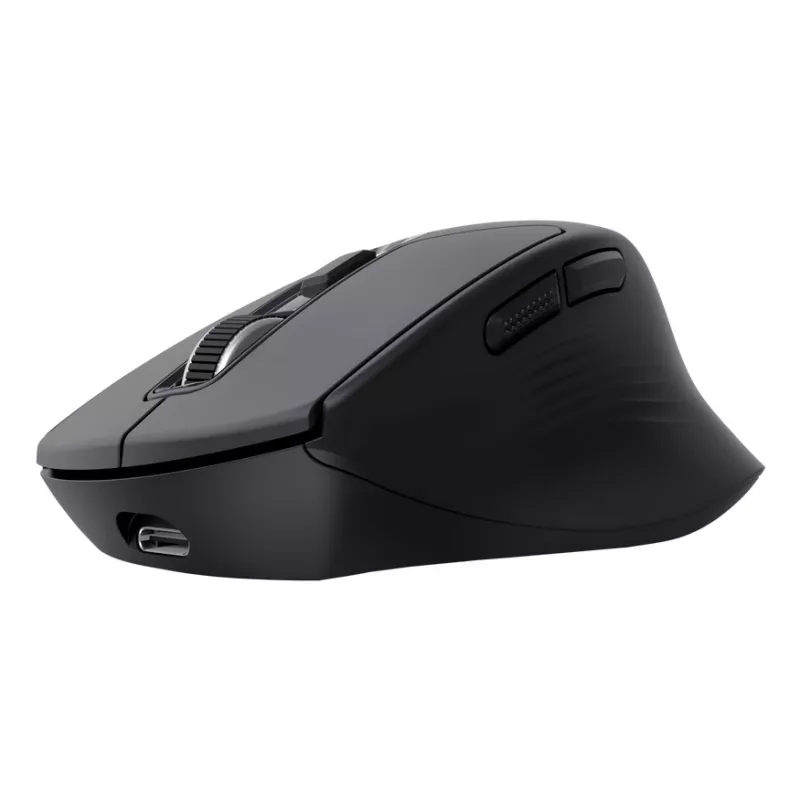 TRUST Niven mouse da ufficio senza fili per destrimani, RF + Bluetooth, 3200 DPI