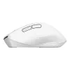 Mouse da ufficio senza fili per destrimani TRUST Niven – RF + Bluetooth, 3200 DPI, 7 tasti, rotellina, bianco