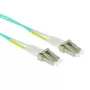 ACT cavo patch in fibra ottica duplex LSZH multimodale 50/125 OM3 con connettori LC da 2,5 m