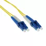 ACT cavo patch in fibra ottica duplex LSZH monomodale 9/125 OS2 con connettori LC da 25 metri