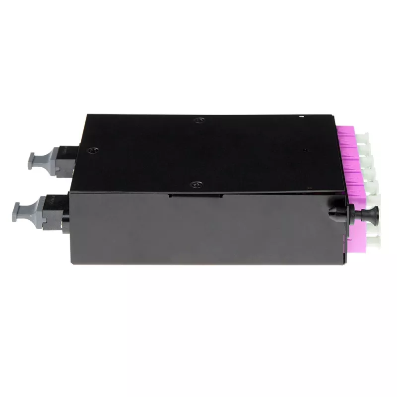 Cassetta fanout ACT High Density 24 fibre MTP®-MPO Low Loss OM4