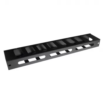 Pannello di gestione cavi ACT DUCT con coperchio 1U