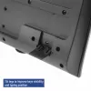 Tastiera business ACT USB (layout Qwerty/US), full-size (100%), con filo, USB, a membrana, QWERTY, nero
