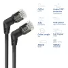 Cavo di rete ACT DD1905 Cat6 U/FTP (STP) nero, 5 m, RJ-45 su RJ-45, contatti dorati