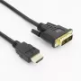 Adattatore per cavo video ACT AK3737 5 m HDMI tipo A (standard) DVI-D nero