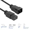 Cavo di alimentazione ACT C20–C21 IEC60320 nero 3 m, 16 A, 250 V