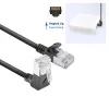 Cavo di rete ACT DA4901 Cat6a U/FTP (STP) nero 1 m con RJ-45 contatti dorati