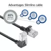 Cavo di rete ACT DA4903 Cat6a U/FTP (STP) nero 3 m con RJ-45 contatti dorati