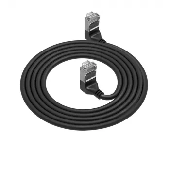 Cavo di rete ACT DA6901 Cat6a U/FTP (STP) 1 m RJ-45 a RJ-45 nero