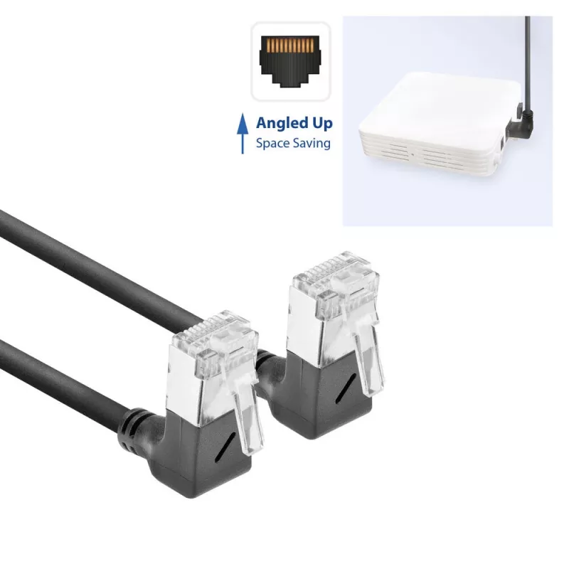 Cavo di rete ACT DA6903 Cat6a U/FTP (STP) RJ-45 a RJ-45 nero 3 m
