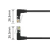 ACT cavo di rete DA7930 Cat6a U/FTP (STP) nero 0,15 m con RJ-45 contatti dorati