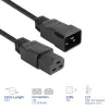 Cavo di alimentazione ACT C20–C21 IEC60320 nero 2,5 m, 16 A, 250 V