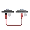 Cavo di alimentazione ACT C20–C21 IEC60320 rosso 3 m, 16 A, 250 V