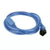 Cavo di alimentazione ACT C20–C21 IEC60320 blu 2 m, 16 A, 250 V