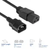 Cavo di alimentazione ACT C14 a C21 IEC60320 nero 2,5 m, 250 V, 10 A