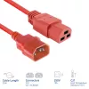 Cavo di alimentazione ACT C14 a C21 IEC60320 rosso 2,5 m, 250 V 10 A