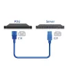 Cavo di alimentazione ACT C14 a C21 IEC60320 blu 1 m, 250 V 10 A