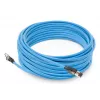ACT blu 80 metri cavo di installazione S/FTP CAT6A B2ca PoE++ 100W solido preassemblato, connettore RJ45 – connettore maschio