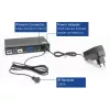 KVM switch ACT 2 porte USB-C/HDMI 4K@60Hz AC7922 con tastiera/mouse USB, video HDMI, 100W PD