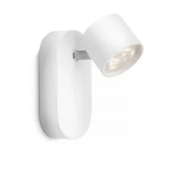 Faretto da soffitto/parete Philips myLiving Star 6,5 W LED, 1 luce, 2700 K, IP20, bianco