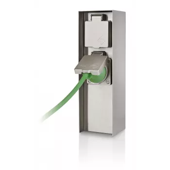 Presa da esterno Philips myGarden 171084716 acciaio inox IP44 50–60 Hz
