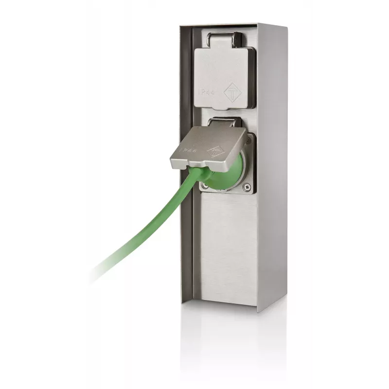 Presa da esterno Philips myGarden 171084716 acciaio inox IP44 50–60 Hz