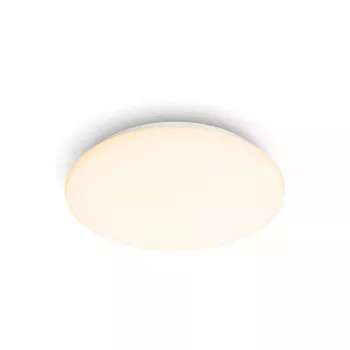 Plafoniera Philips Functional Moire 10 W, LED, lampadine integrate, 2700 K, 1000 lm, IP20, bianco