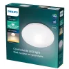 Plafoniera Philips Functional Moire 10 W, LED, lampadine integrate, 2700 K, 1000 lm, IP20, bianco