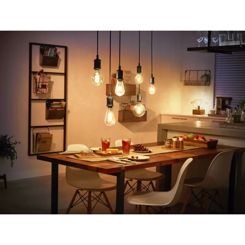 Lampadina intelligente Philips confezione da 1 ST72 E27 filamento Edison Bluetooth Zigbee