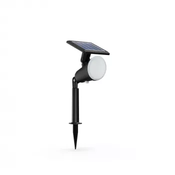 Faretti da terra/picchetti Philips Jivix 1,4 W, lampada da esterno a stelo/palo, nero, plastica, IP44, terrazza, giardino, III