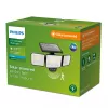 Illuminazione di sicurezza Philips Securit 8,7 W LED solare 5000 K, batteria 4 V, corpo in plastica nero
