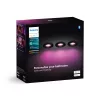Philips Hue White and Colour Ambience confezione da tre Xamento faretto da incasso