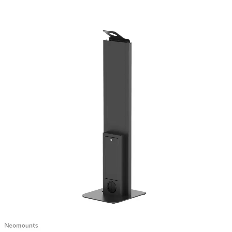 Supporto a pavimento per tablet Neomounts FL15-628BL1 — universale, con serratura, portata max. 3 kg, nero