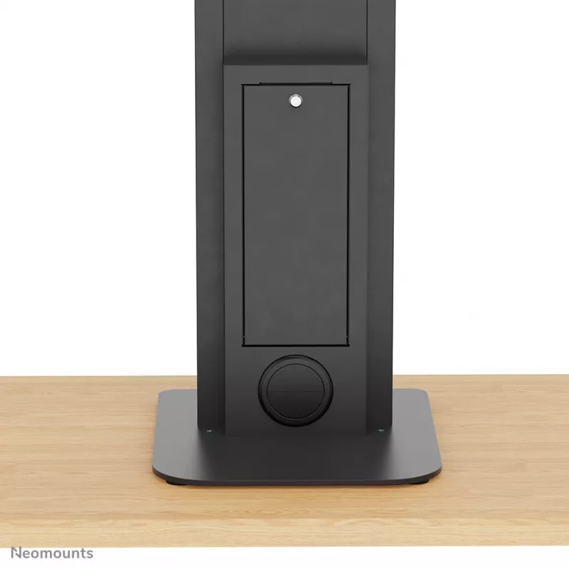 Supporto a pavimento per tablet Neomounts FL15-628BL1 — universale, con serratura, portata max. 3 kg, nero