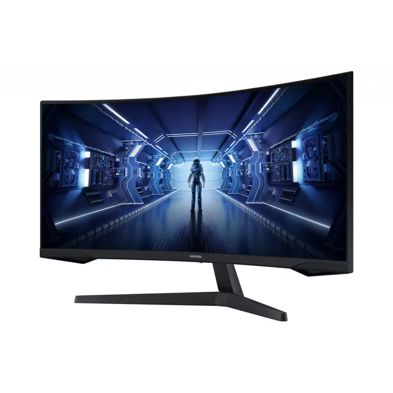 Monitor per computer Samsung G55T 86,4 cm (34 pollici) 3440 x 1440 pixel UltraWide Quad HD LED nero