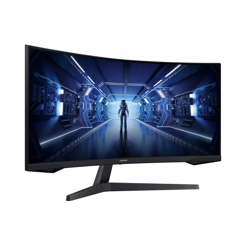 Monitor per computer Samsung G55T 86,4 cm (34 pollici) 3440 x 1440 pixel UltraWide Quad HD LED nero