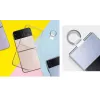 Custodia per cellulare Samsung EF-OF721CTEGWW cover trasparente