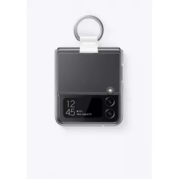 Custodia per cellulare Samsung EF-OF721CTEGWW cover trasparente