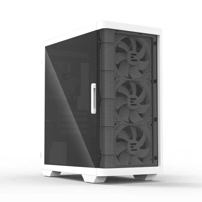 Case per computer Zalman M4 WHITE Mini Tower nero, bianco